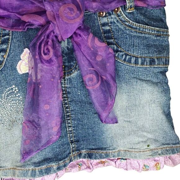 Handmade Y2K Jeans Upcycled Purse - Picture 4 of 7